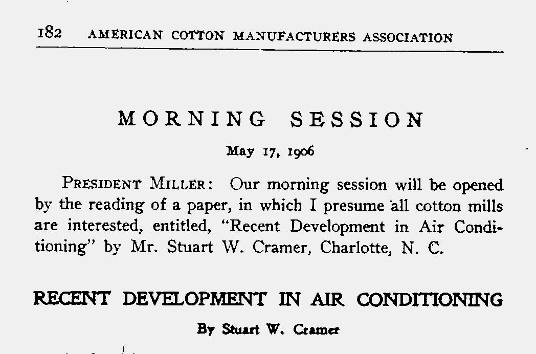 Air Conditioning and Refrigeration Timeline